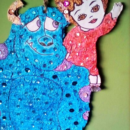 ¨¡Gatito!¨ ( Sulley a Boo 💙 Monsters Inc.)