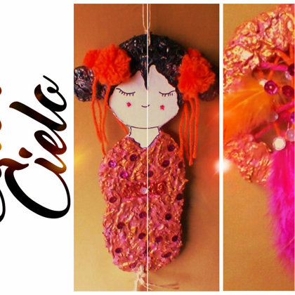 Atrapasueños Kokeshis : Las Kokeshis son muñecas tradicionales japonesas nacidas luego de 