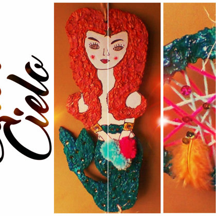 Atrapasueños Sirena : Sirenas : si bien son asociadas al amor segùn la mitologia , ellas r